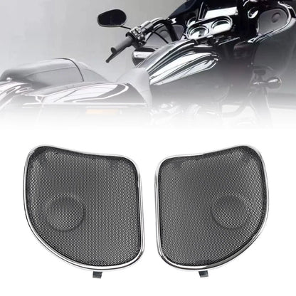 Front Fairing Speaker Grilles Mesh Cover for Harley Road Glide FLTRX (2015–2023)