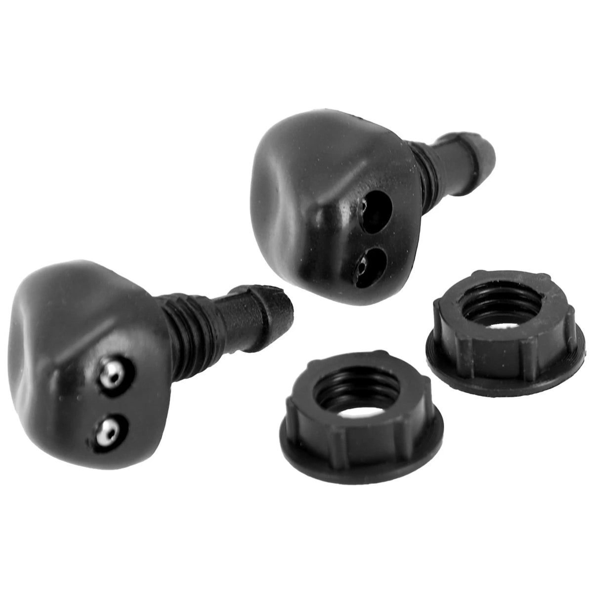 2 Pcs Washer Nozzles Anti-corrosion High Efficiency High Safety