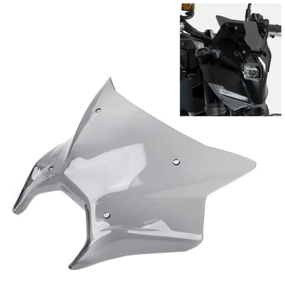 1pc Front Windscreen Wind Deflector for Yamaha MT09 MT-09 SP (2024) Smoke