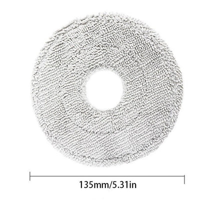Replacement Kit for Midea V12Pro Robot Vacuum Mop (Washable Microfiber Cloths)