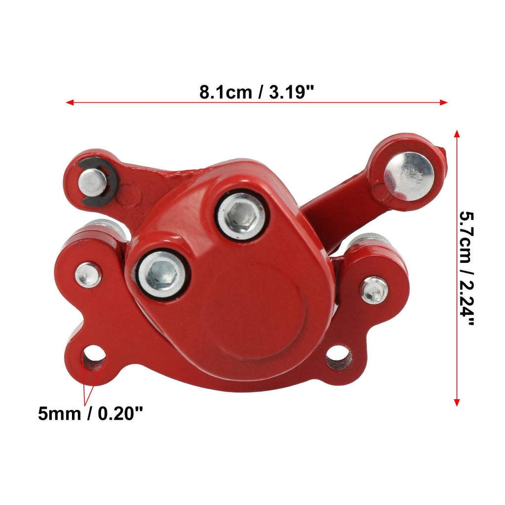 Left Right Disc Brake Caliper Pair Replacement for Motovox MBX10 MBX11 (2005–2015)