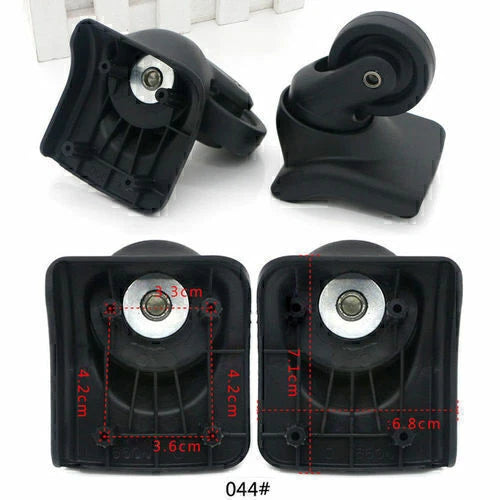 Set of 4 Replacement Swivel Wheels for Luggage/Suitcase W044