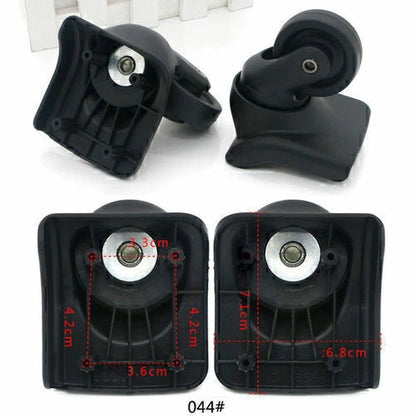 Set of 4 Replacement Swivel Wheels for Luggage/Suitcase W044