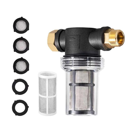 Pressure Washer Pump Protector Mesh Screen Debris Filter (80 PSI Max)