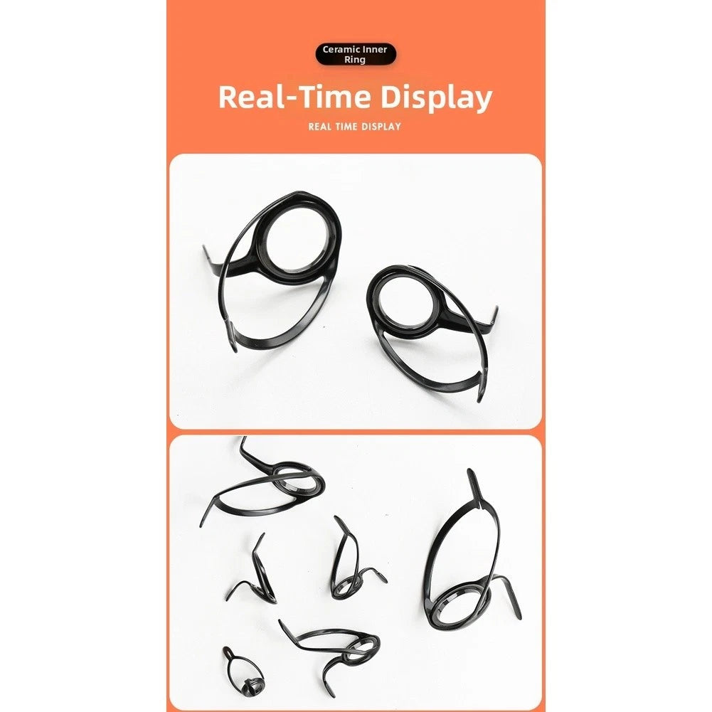 Fishing Guide Ring Foot Design for (1.46cm, 1.69cm, 4.16cm)