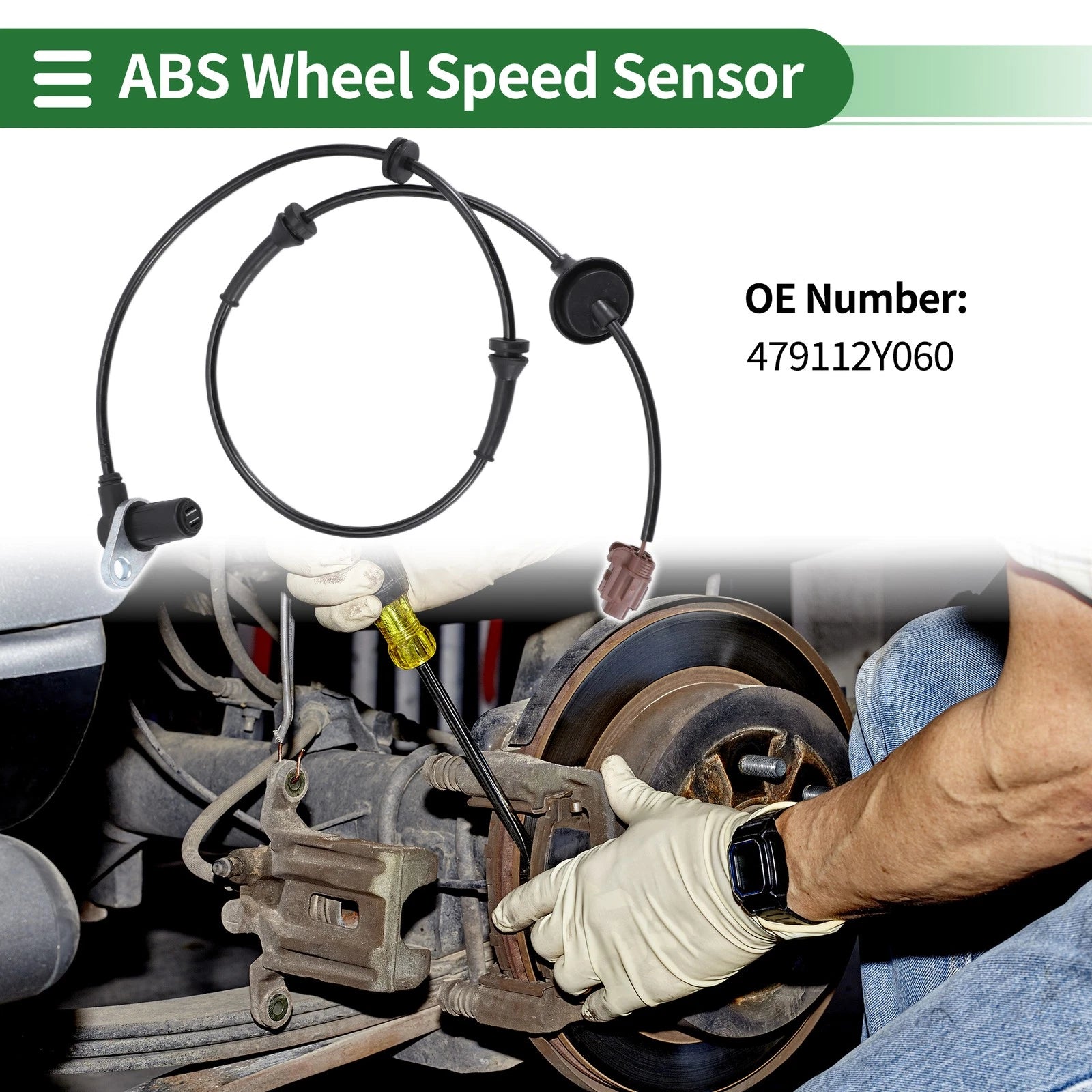 ABS Wheel Speed Sensor No. 479112Y060 for Nissan Maxima (2000–2003)
