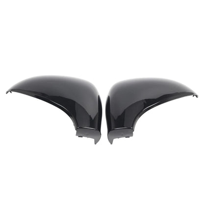 Glossy Black Side Rear View Mirror Cover Cap for Peugeot 207 (2006–2015)