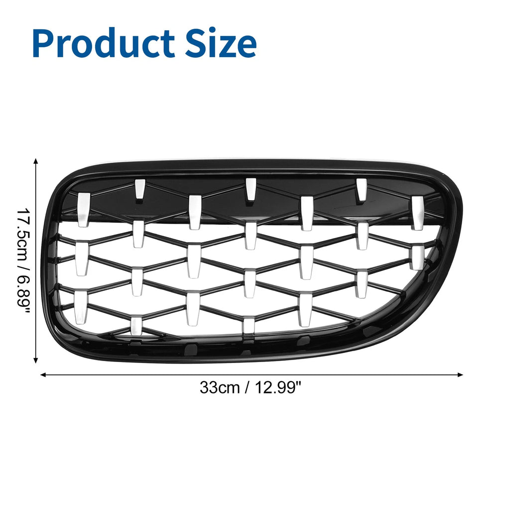 Front Hood Bumper Grille Replacement for BMW 335is 328i xDrive E92 (2007–2013)
