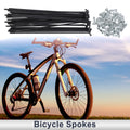 Bicycle Spokes Nipple Steel 13G 155mm Set for Universal (All Models)