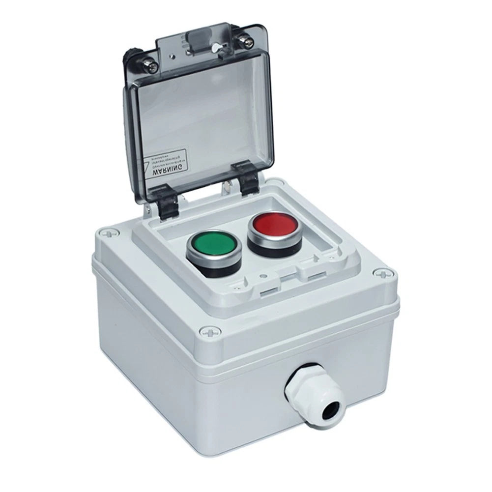 2 Button Electrical Switch Box for Safe Connection