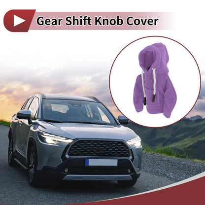 Hoodie Style Manual Gear Shift Knob Cover for Universal Fit (1 Pc)