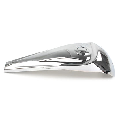 Chrome Dash Fuel Console Cover + Gas Tank Cap for Harley Touring (2008–2022)