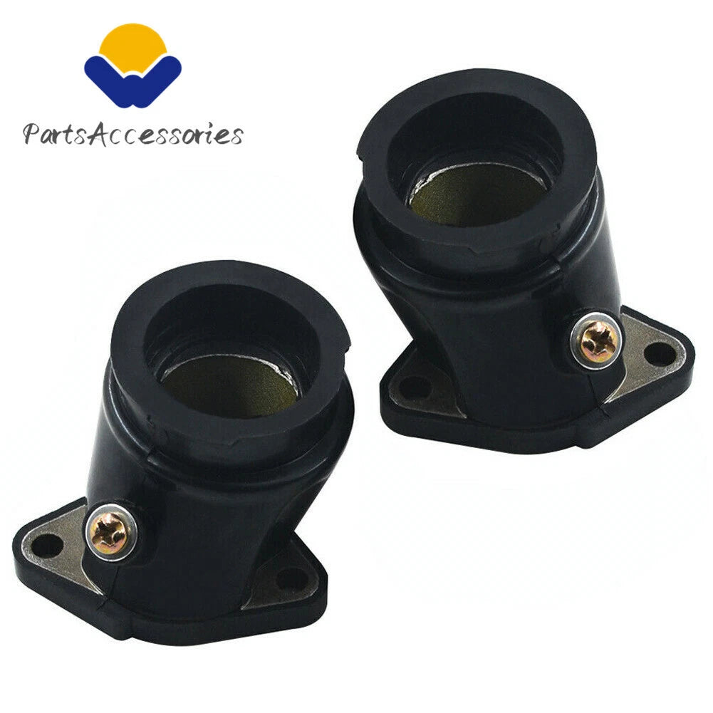 Set of 2 Carburetor Intake Manifold Joint Boot Pipe for Honda Rebel CA250 CMX250