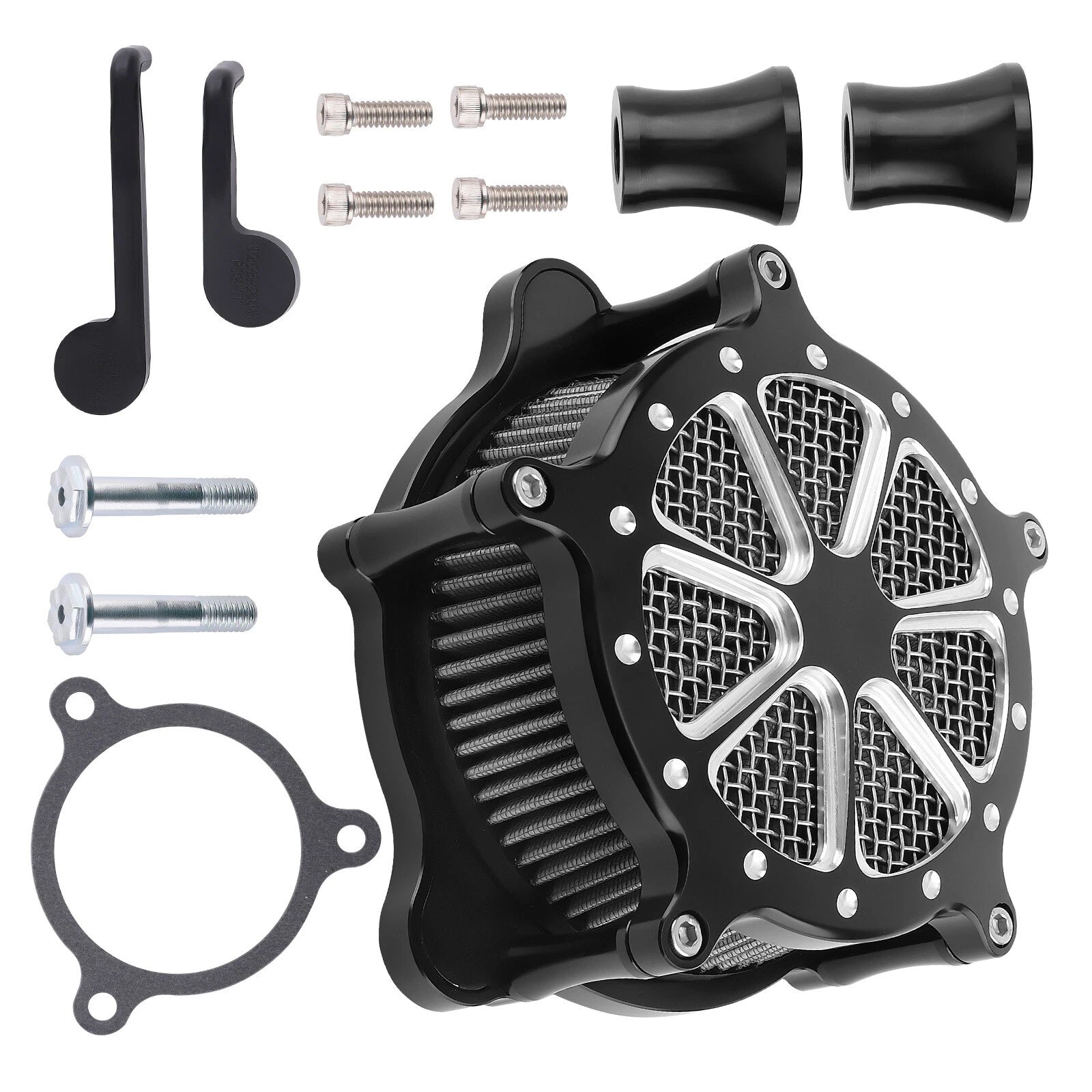 Air Cleaner Intake Filter for Harley M8 Touring D Style (2017–2022)