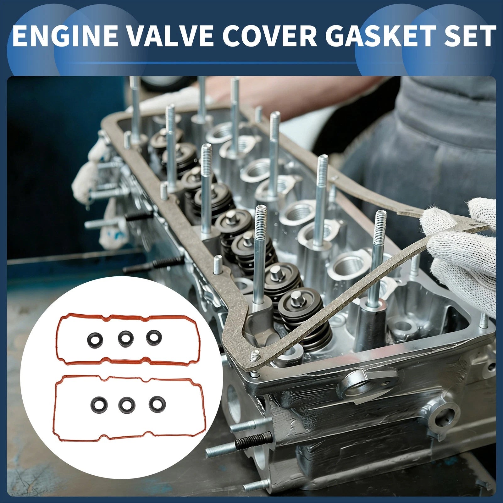 Valve Cover Gasket Set Replacement for Dodge Charger (2007–2010)