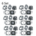 6X Carburetor Kit Repair for Kawasaki TG20 TG24 TG25 TG33 TD24 TD25 TD33 TD40