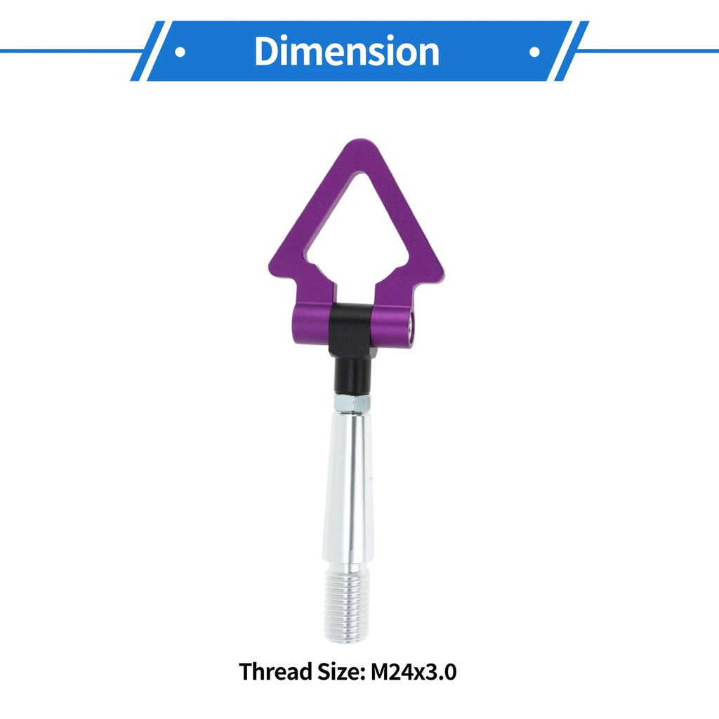 Triangle Tow Hooks Heavy Duty Replacement for Universal Vehicles (Universal)