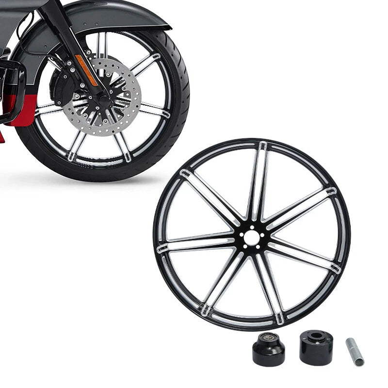 Front Wheel Rim & Single Disc Hub for Harley Road King (1997–2021) 23" x 3.5"