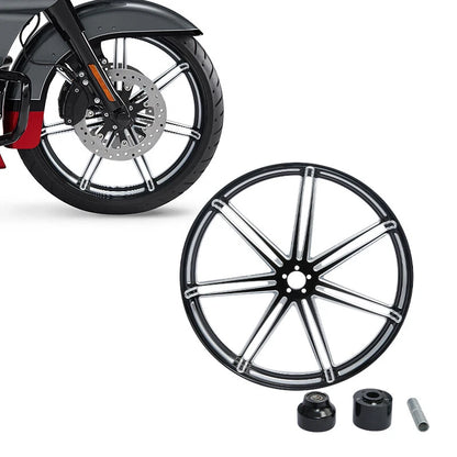 Front Wheel Rim & Single Disc Hub for Harley Road King (1997–2021) 23" x 3.5"