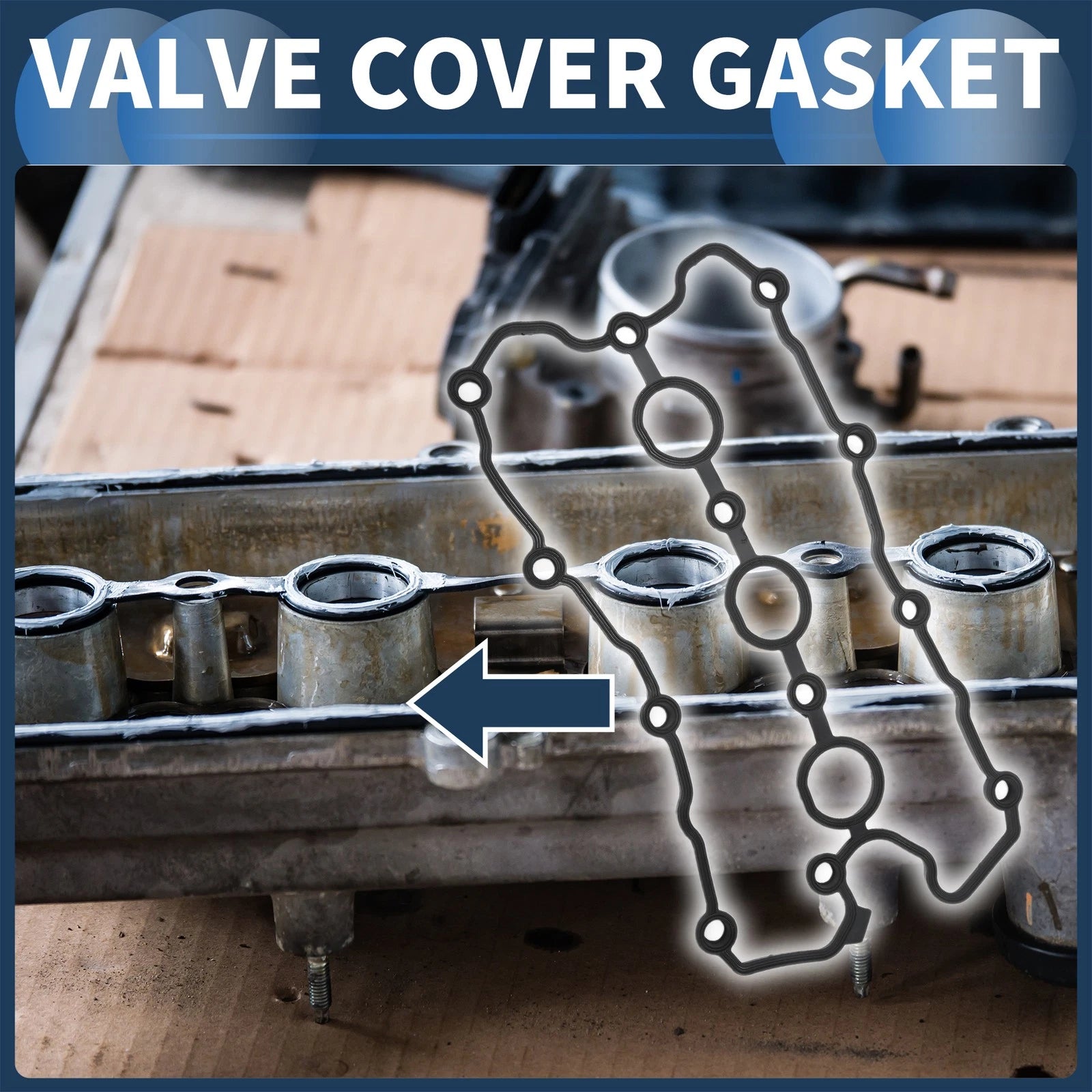 Valve Cover Gasket Replacement for Audi A4 A6 2005–2008