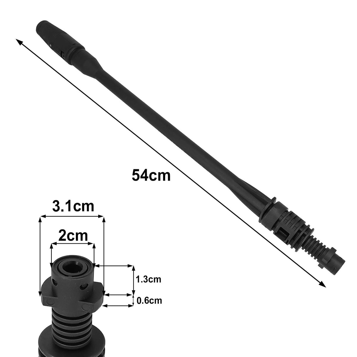 Pressure Variable Fan Spray Nozzle for Karcher K2 K3 K4 K5 K6 K7