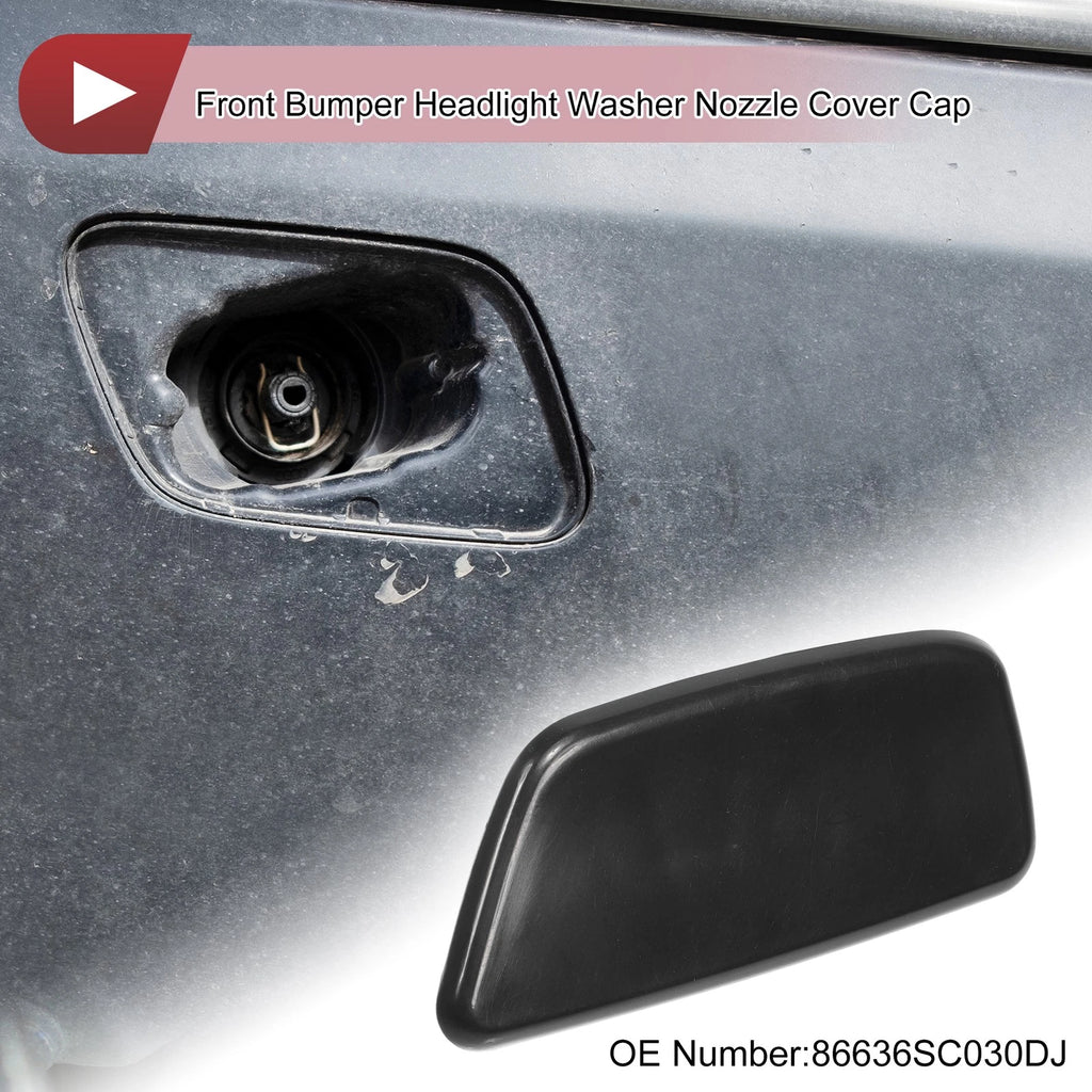 Washer Nozzle Cover Cap Front Left for Subaru Forester 2009–2012 Unpainted