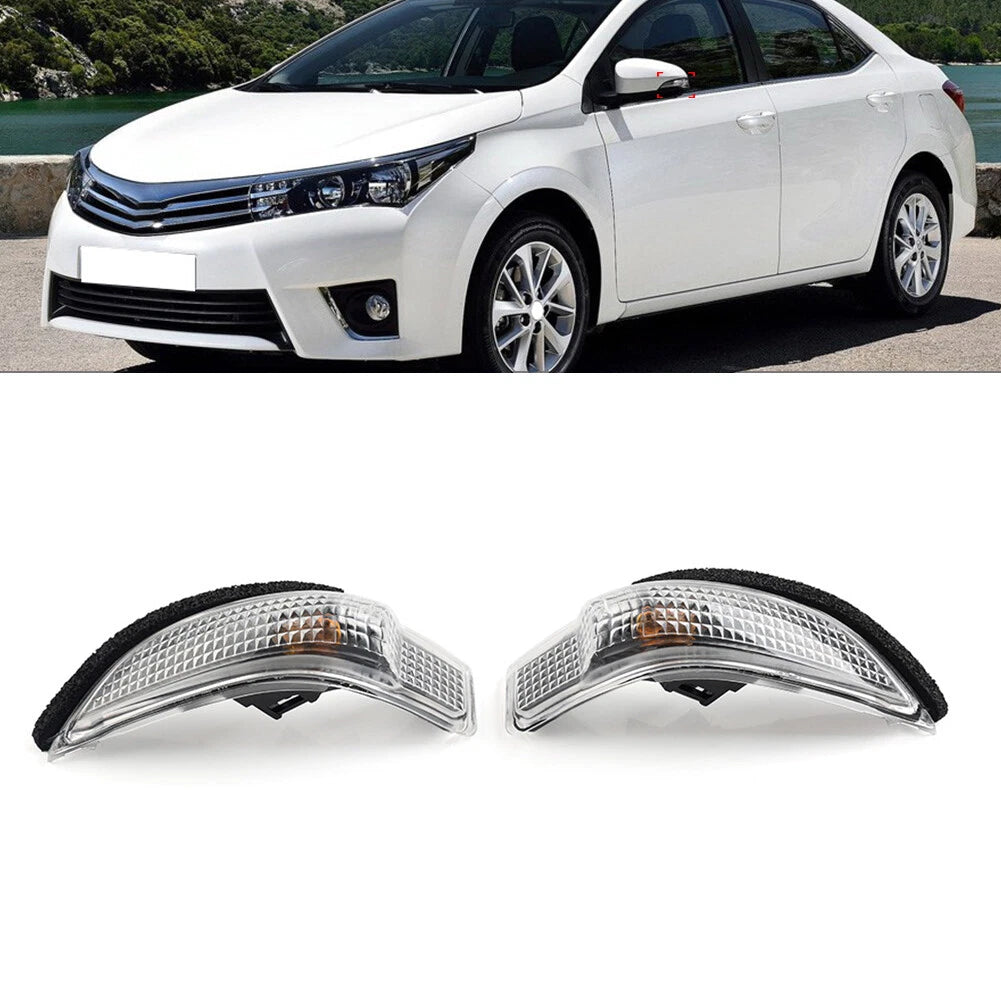 Side Rearview Mirror Light Indicators For Toyota Corolla Avalon Prius Venza