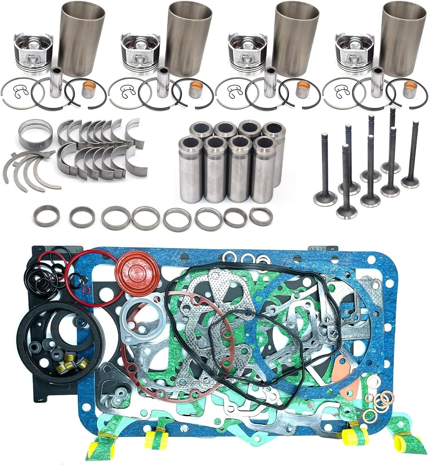 Engine Overhaul Rebuild Kit for Yanmar 4D88 (7775)