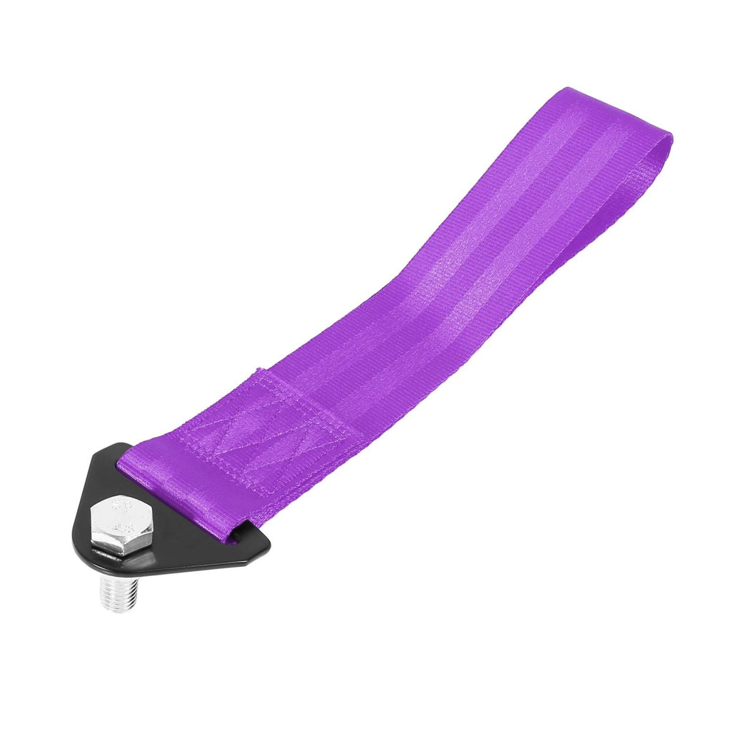 2pc Tow Hook Strap Kit Purple Universal for Car Bumper Trailer Trailer (2000–2025)