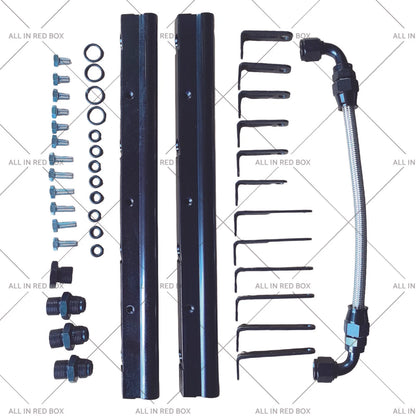 Intake Manifold Fuel Rail Set for Chevy GM LS1 LS2 LS6 (2001–2009)