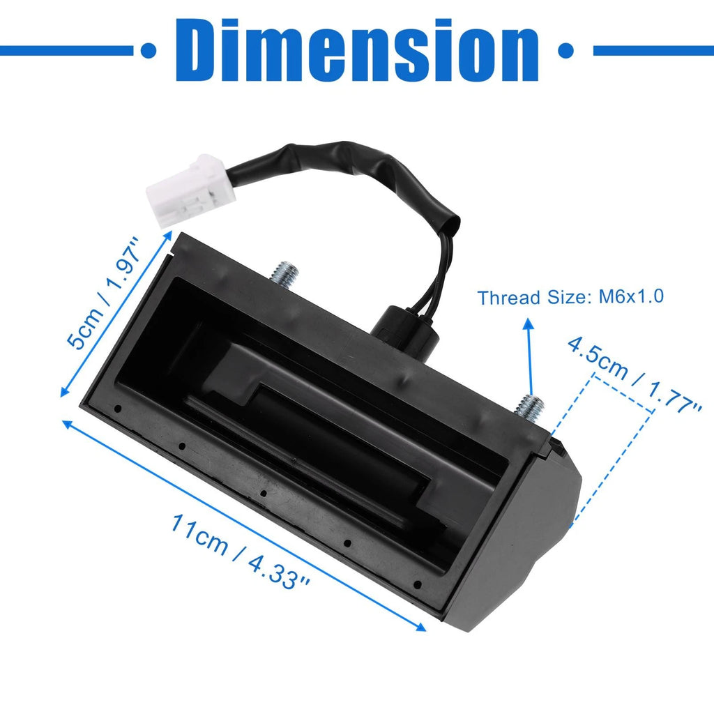 Tailgate Liftgate Release Handle Replacement for Mitsubishi Endeavor (2004–2007)