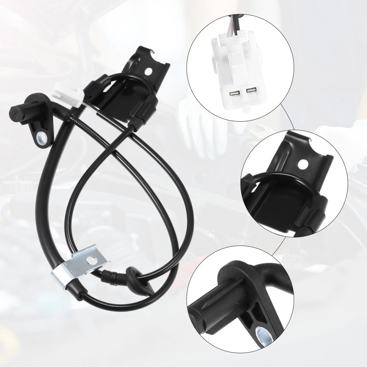 Wheel Speed Sensor Rear Left Right ABS Set for Toyota Venza (2009–2015)