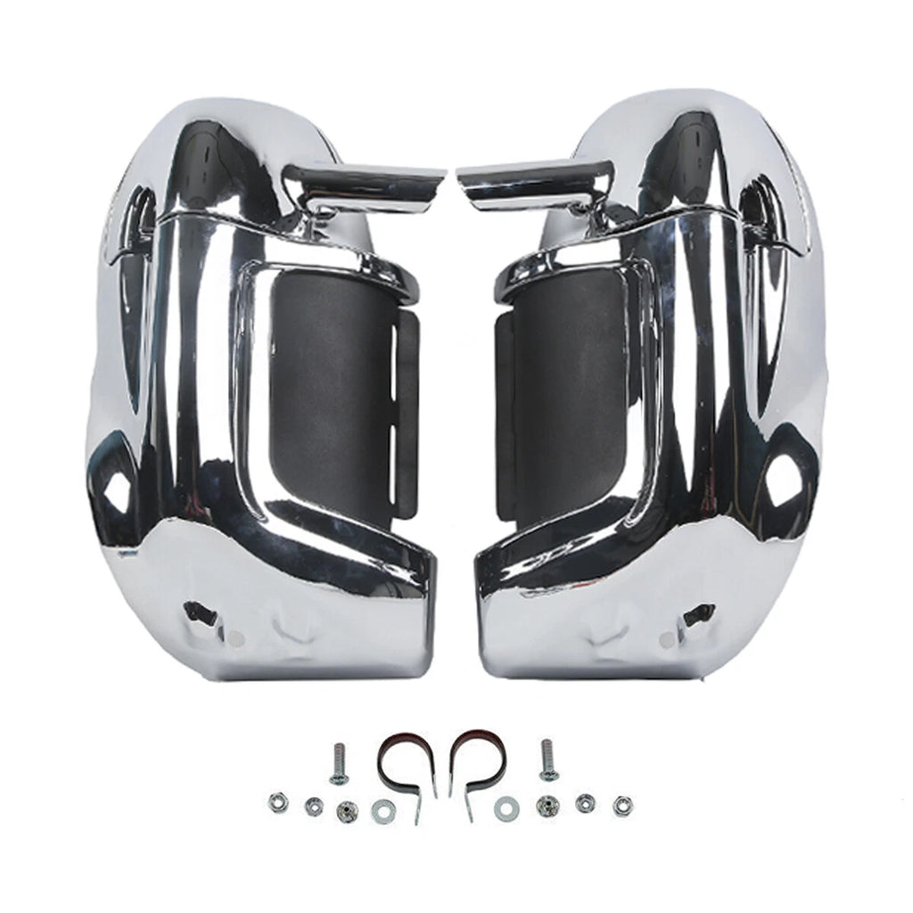 Chrome Lower Vented Fairing for Harley Touring Road Electra Glide (1983–2013)