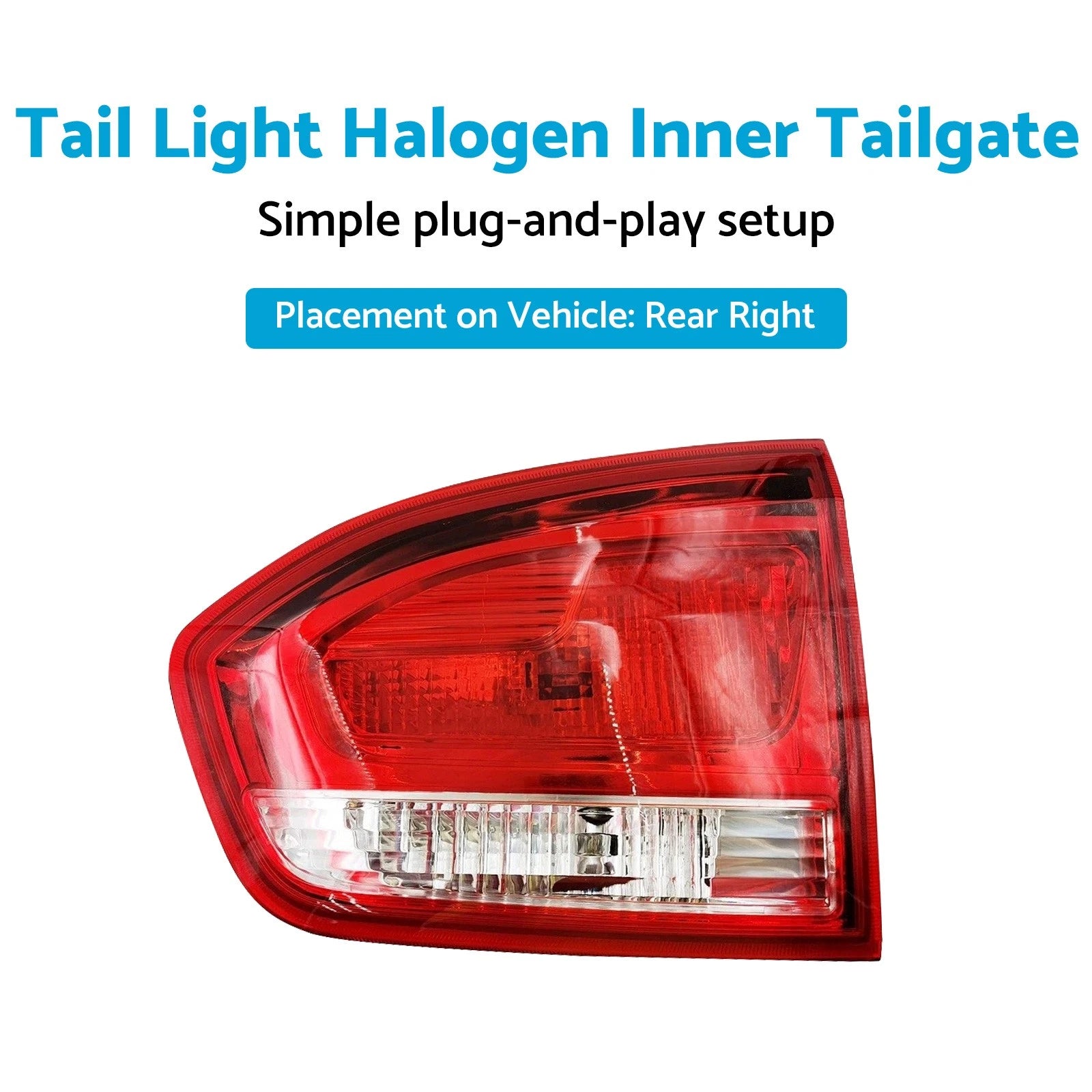 1x RH Inner Tail Light Halogen for LDV G10 Cargo Van (2015–Present)