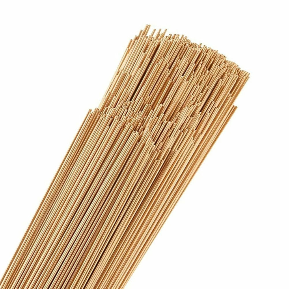 25PCS Solid Brass Brazing Rods, 1634-1661°F Temperature Range
