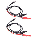 BNC to Double Bananas Connection Cables 120 cm Long