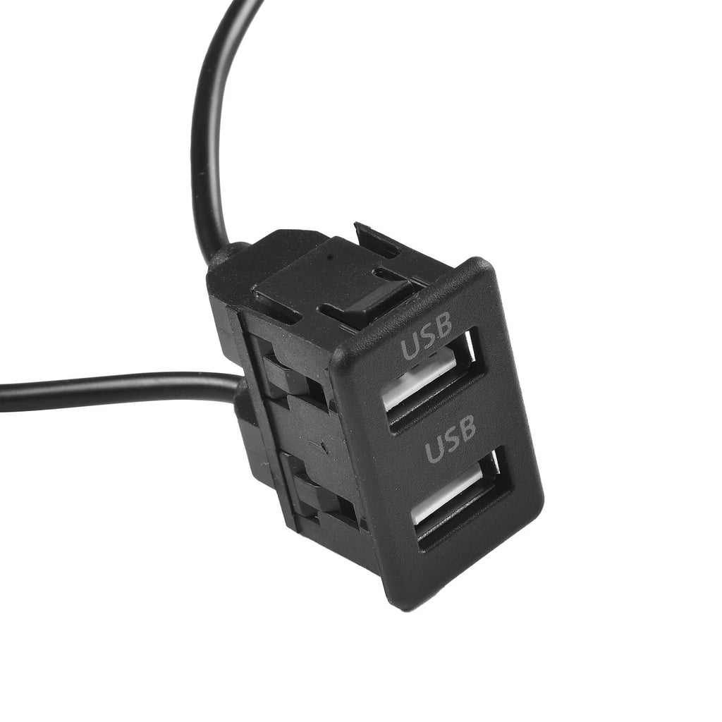 USB Socket for Most Cars (3.42.2cm, 4pin+6pin)