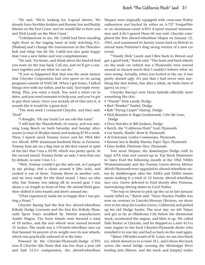Butch Leal The California Flash NHRA Book