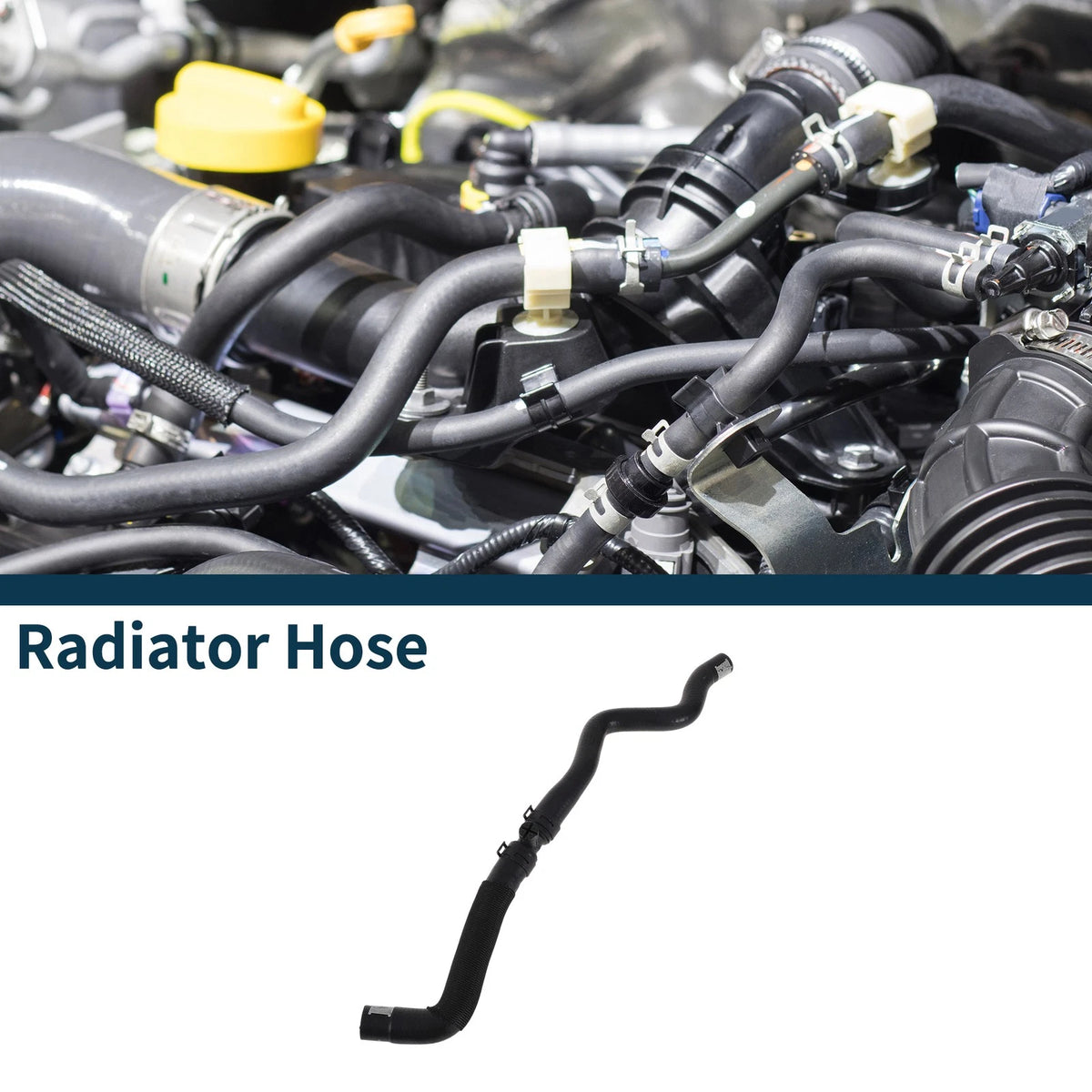 Radiator Hose Coolant Pipe Replacement for Audi Q7 3.0L (2011–2015)