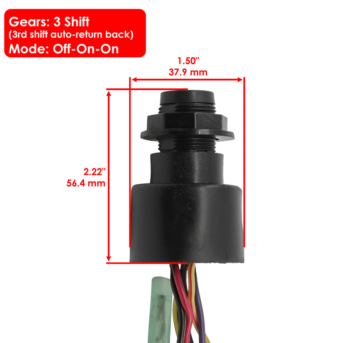 Ignition Switch Replacement for Mercury Control Box Sierra (1970–1979)