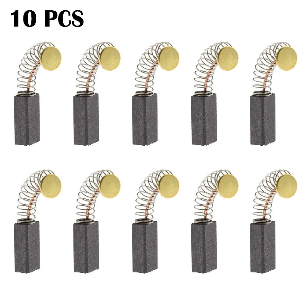 10X Carbon Brushes for Angle Grinder (13x8x5mm) Dark Gray