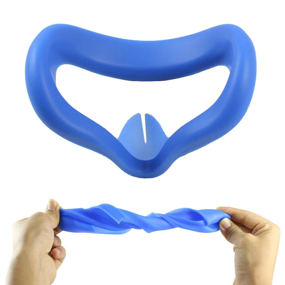 Non-Slip Silicone Face Cushion Cover for Oculus Quest 2 (2020–2023)