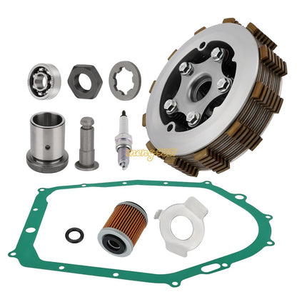 Complete Heavy Duty Clutch Assembly w/Gasket for Yamaha Kodiak 400 (1993–1998)