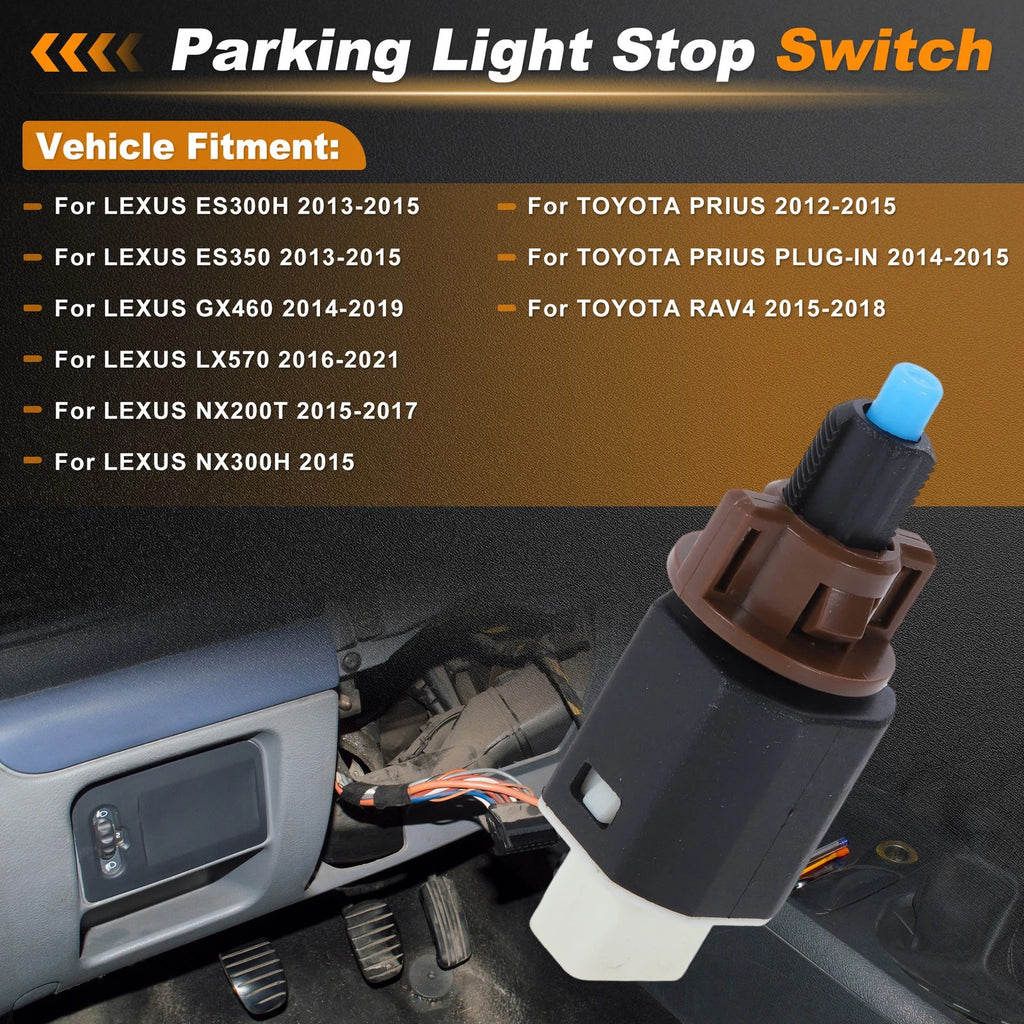 Brake Light Switch for Lexus ES300H (2013–2015) 84340-39015
