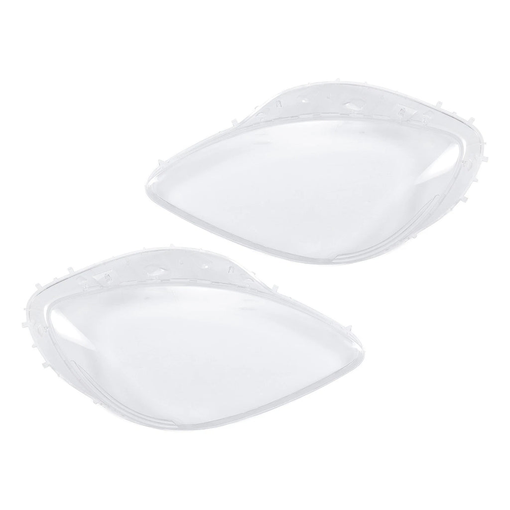 Headlight Lens Cover Pair Front Left Right for Chevrolet Corvette C6 (2005–2013)
