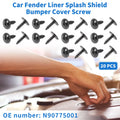 Car Fender Liner Splash Shield Bumper Cover Screws for Audi A3 (2006–2013)