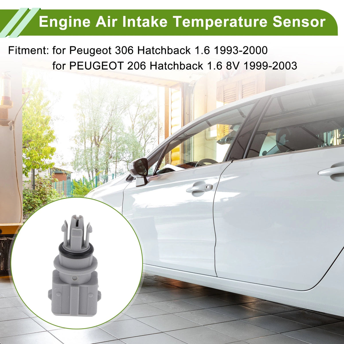 Air Charge Temperature Sensor No.2269300QAA for Peugeot 306 Hatchback (1993–2000)