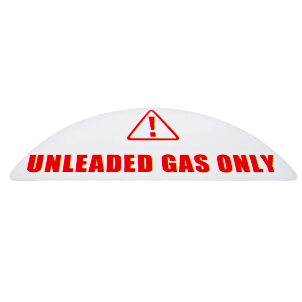 Set of 16 Unleaded Fuel Labels for Universal Gas Cap