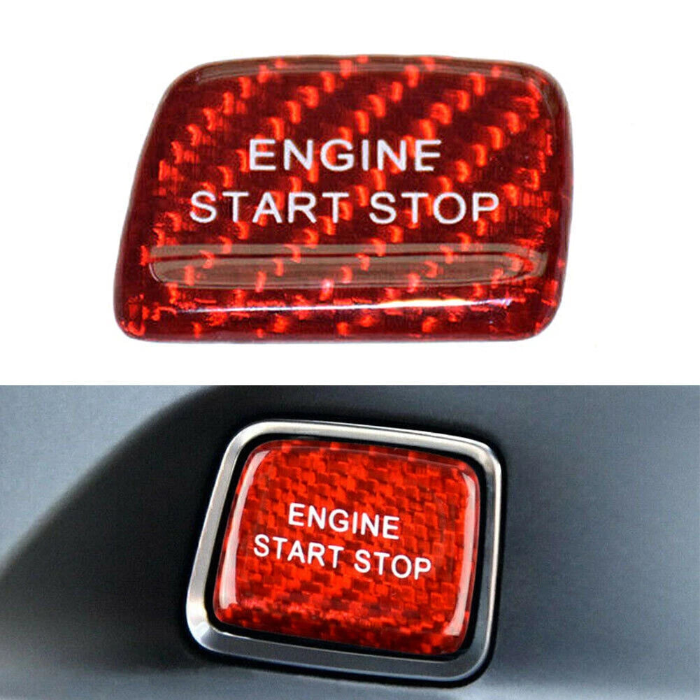 Carbon Engine Start Stop Button Cover for Chevrolet Camaro (2016–2023)