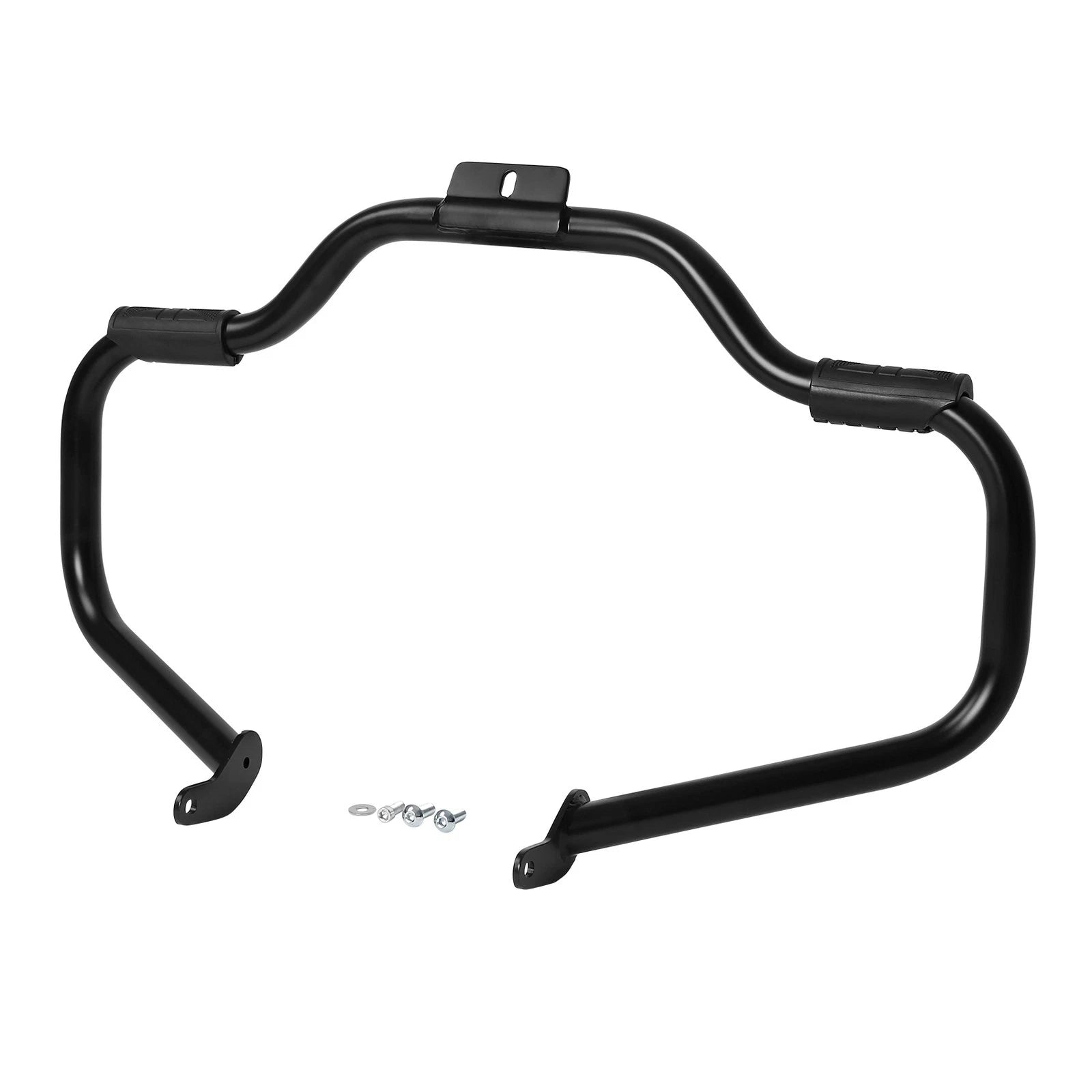 Matte Black Engine Guard Foot Peg for Harley Softail Fatboy (2000–2017)